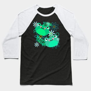 Frog Friends Baseball T-Shirt